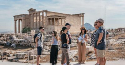 Athens: Acropolis, Parthenon & Acropolis Museum Guided Tour - Starting on Acropolis Hill: Dionysus Theater and the Human Stage